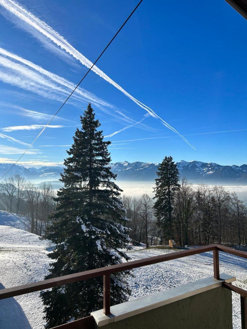 Apartment - Ueber Den Wolken Batschuns Bagian luar foto